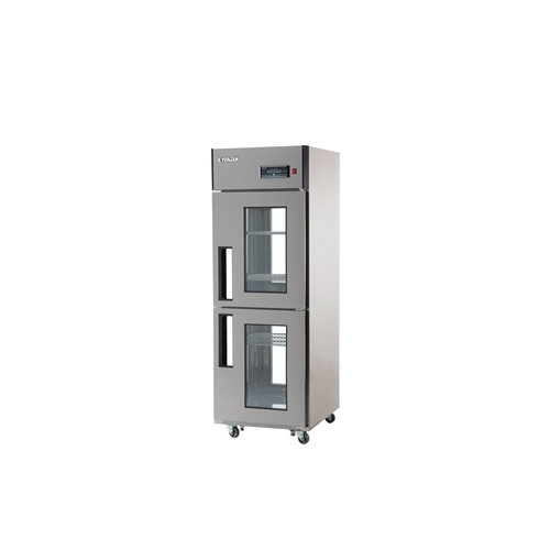 25박스 양문형 냉장고 간접 냉각 방식 에버젠 냉장 510L 2GLASS DOOR