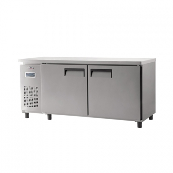 냉동 테이블 1800 디지털 직냉식 냉동 498L 내부 스텐