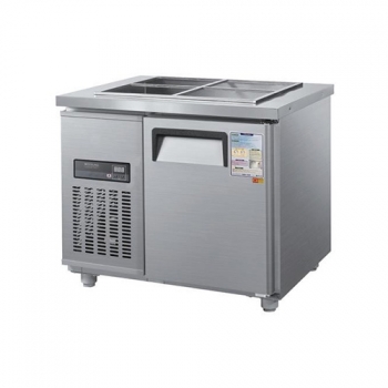 찬밧드 냉장고 900 디지털 직접 냉각 냉장 105L 메탈